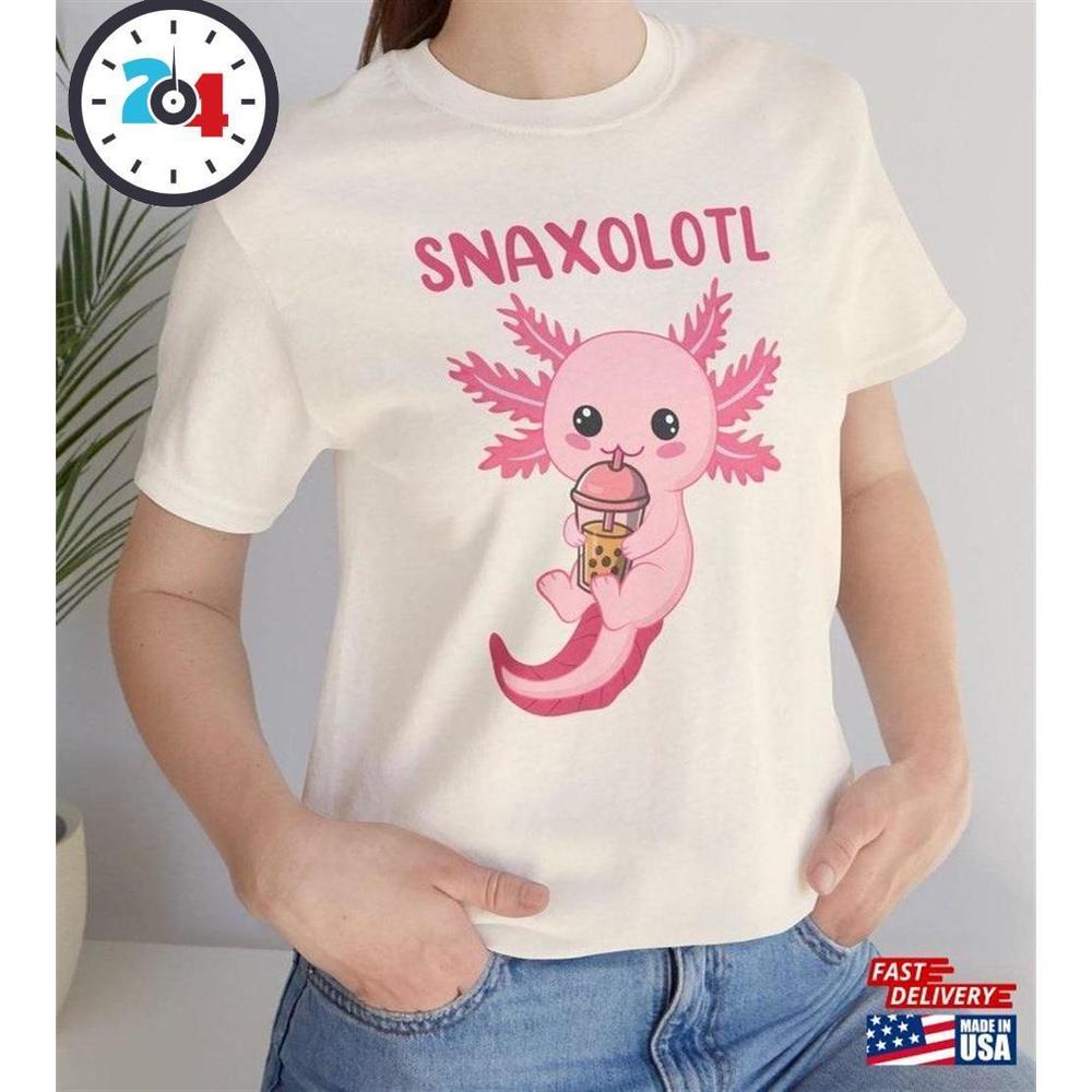 Snaxolotl Shirt Funny Axolotl Mom Lover Gift  Classic
